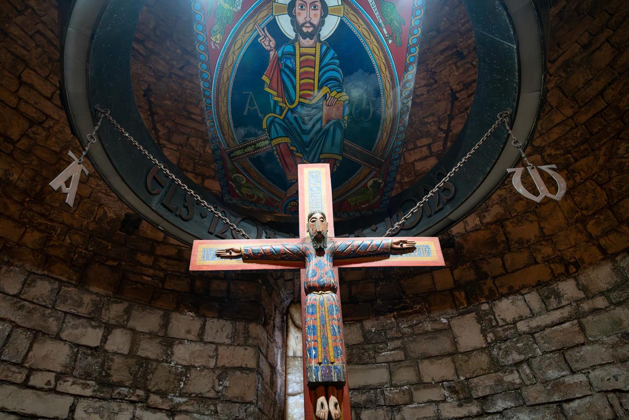 Santuari De Santa Maria De Montgrony Hotell Gombren Exteriör bild